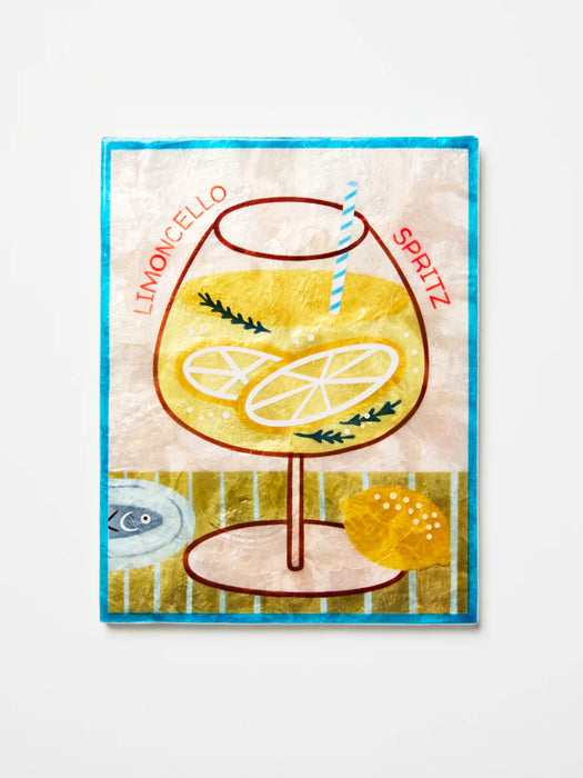 Happy Hour Lemoncello Shell Wall Tile