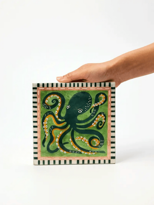 Preorder 1 week Mariner Octopus Shell Tile