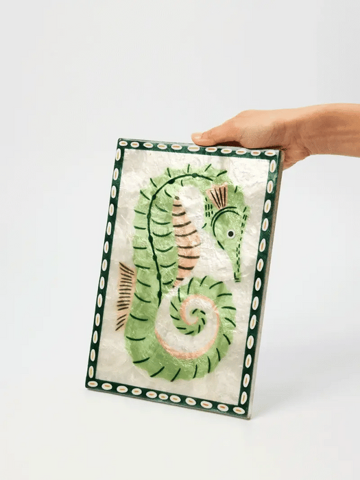 Preorder 1 week Mariner Seahorse Shell Tile