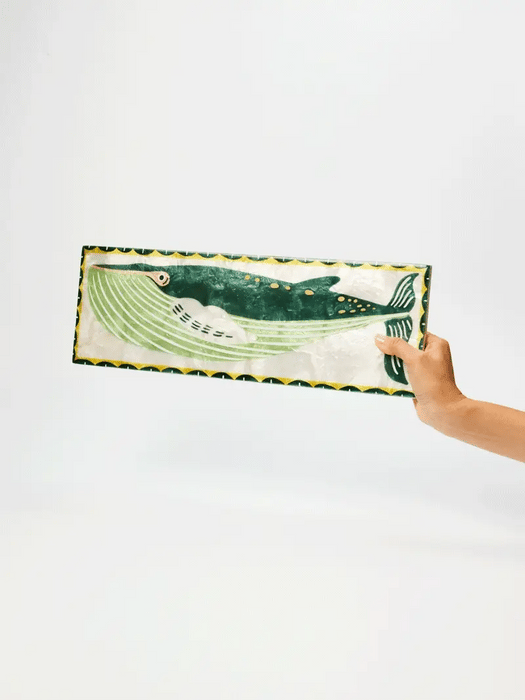 Preorder 1 week Mariner Whale Shell Tile