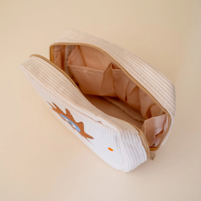 Cai and Jo Corduroy Make up Bag