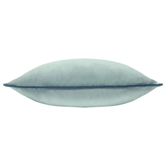 Velvet Cushion Soft Teal