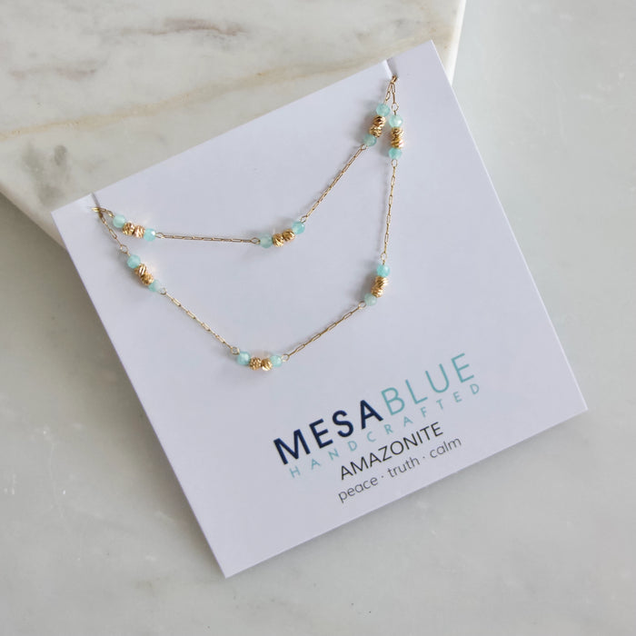 Gemstone Gold Plated Necklace