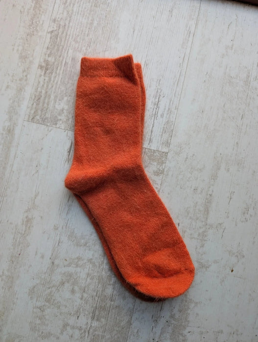 Brushed Cashmere Socks