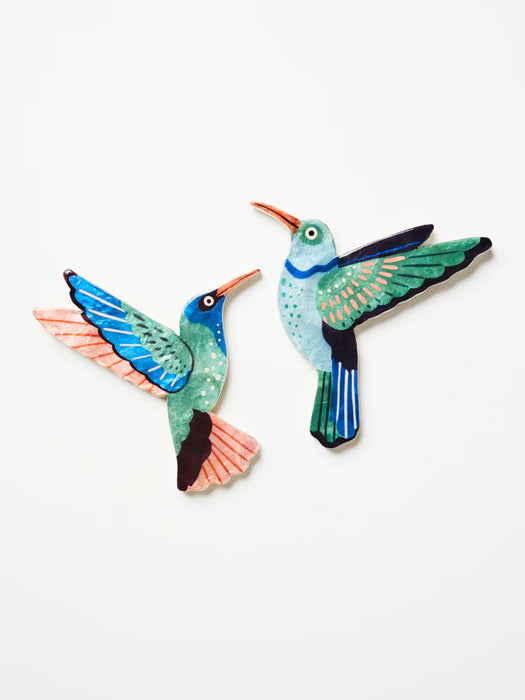 Canopy Hummingbird  Set Shell Wall Tiles