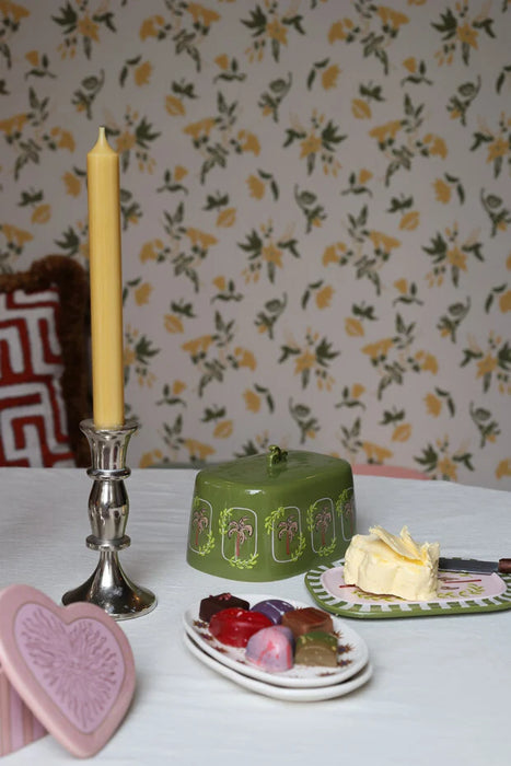 Palm Tree Butter Dish