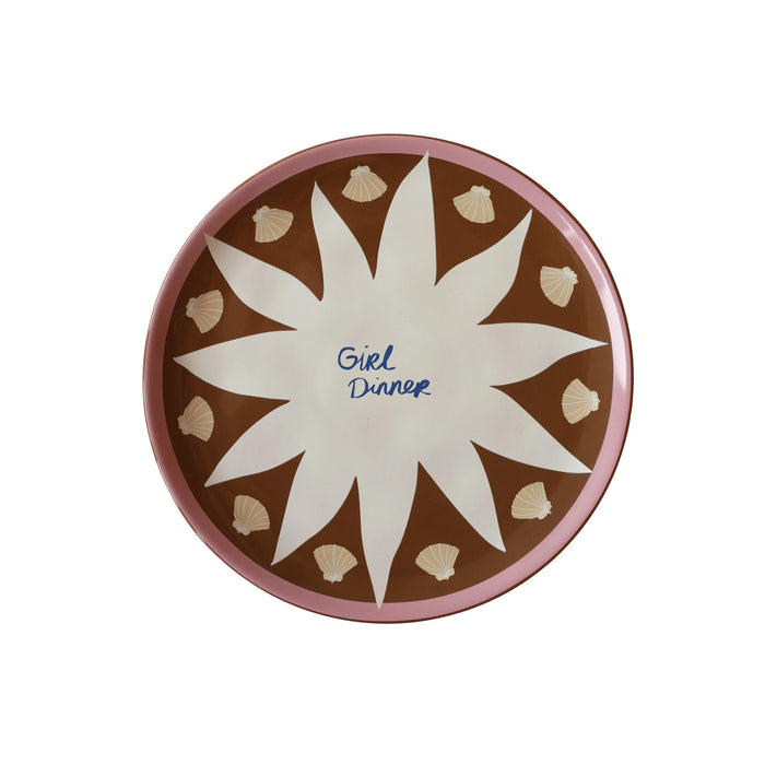 Girl Dinner Plate
