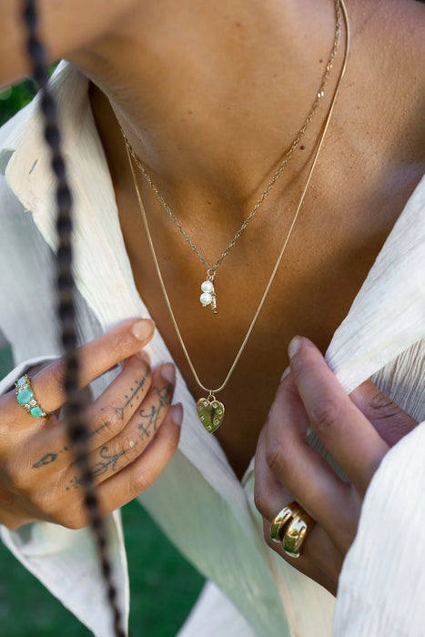 Vintage Style Stone Ring Aqua