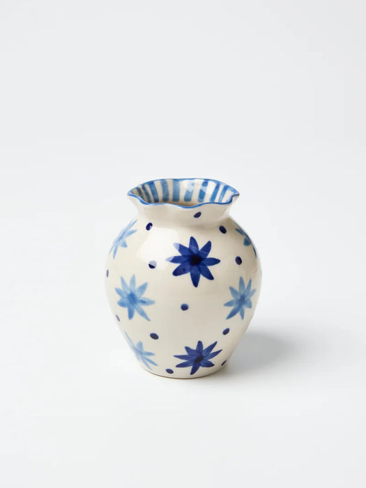 Paloma Star Vase Blue