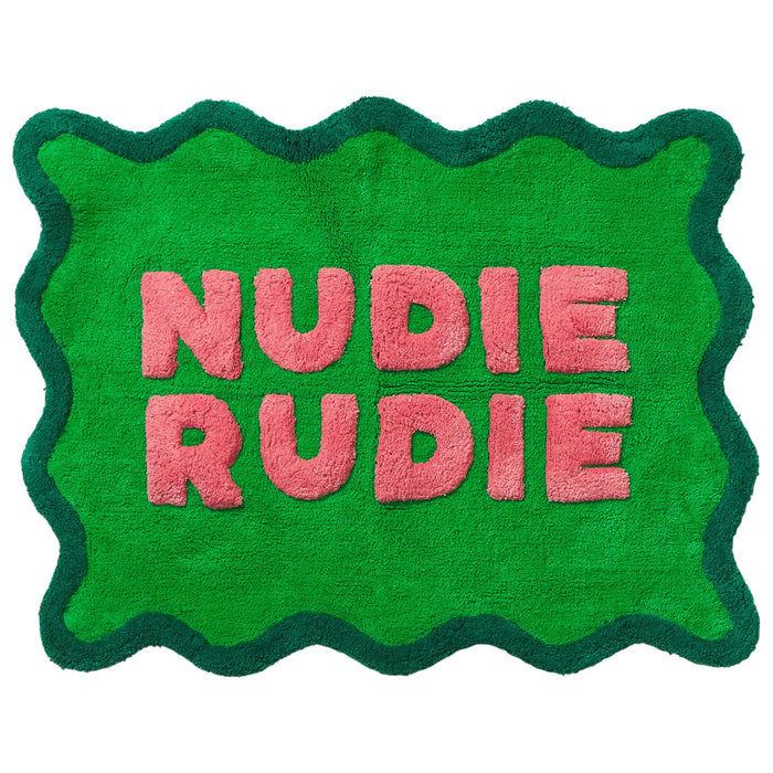 Amalie Nudie Rudie Bath Mat Green