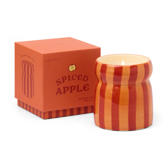 Paddywax Cabana Ceramic Candle - Spiced Apple