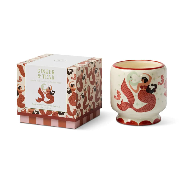 Paddywax Ginger and Teak Ceramic