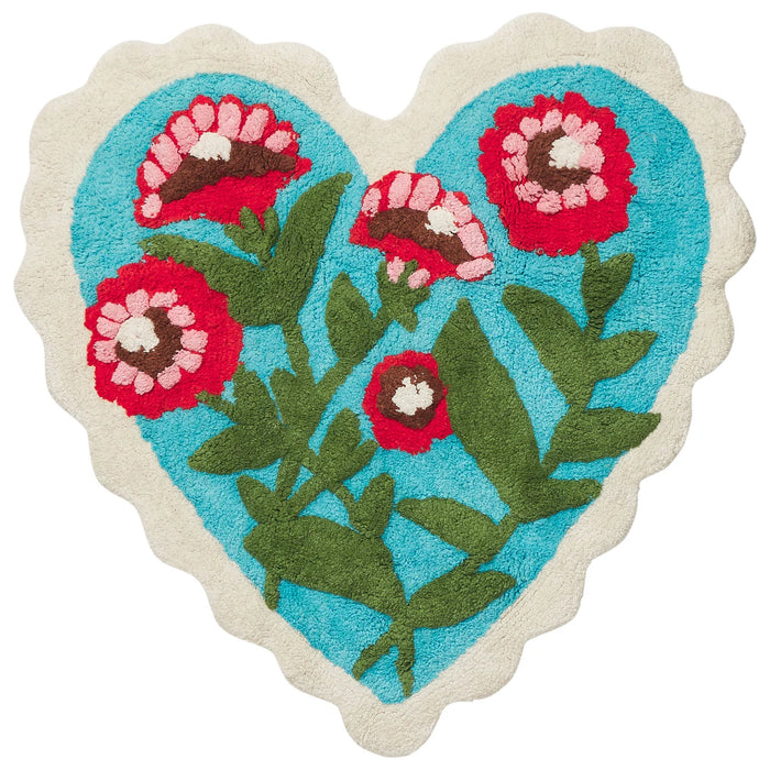PREORDER Loretta Heart Bath Mat