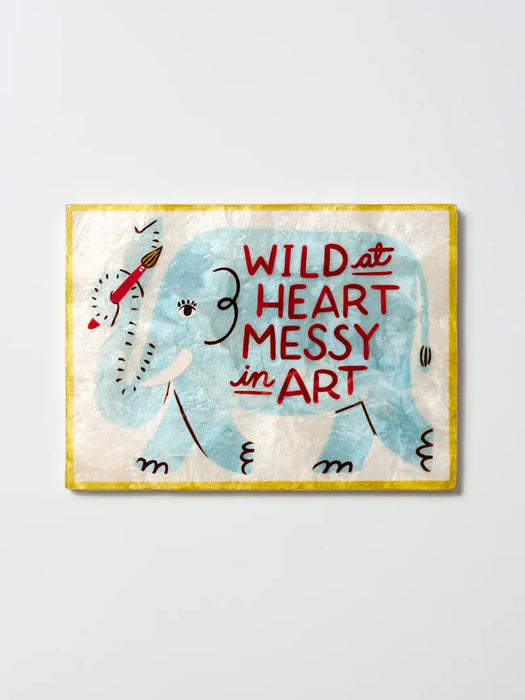 PREORDER Fun House Elephant Shell Tile