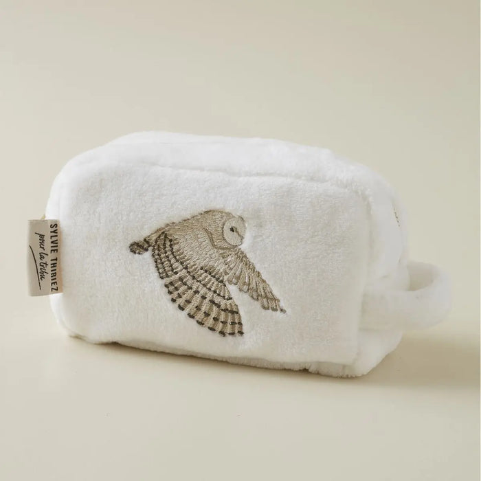 Fleece Owl Beauty Bag