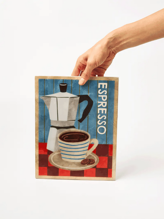 PREORDER Barista Espresso Shell Wall Tile