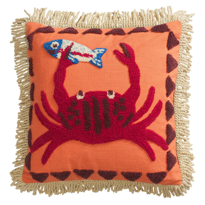 Leone Double Sided Embroidered Cushion