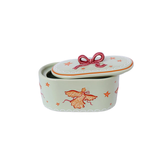 Ceramic Bird Jar