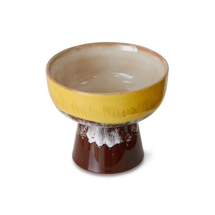 HKliving 70s Ceramics - Ceramic Tapas Bowl