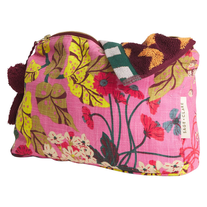 Genevieve Organic Cotton Beauty Bag