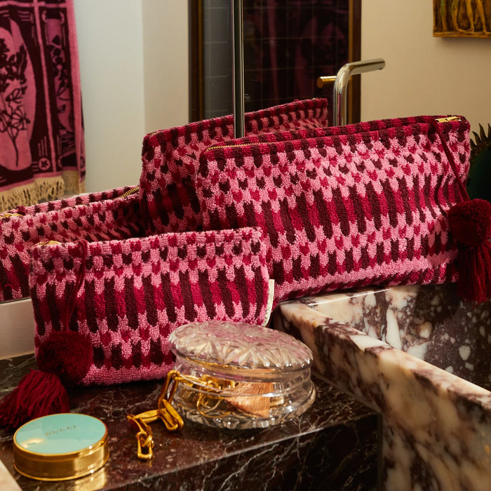 Arlette Terry Beauty Bag Pink