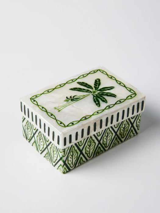 Palm Tree Shell Box