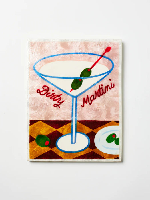 Happy Hour Martini Shell Wall Tile
