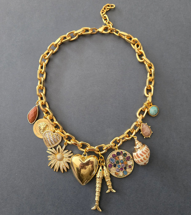 Meredith Waterstraat Charm Necklace