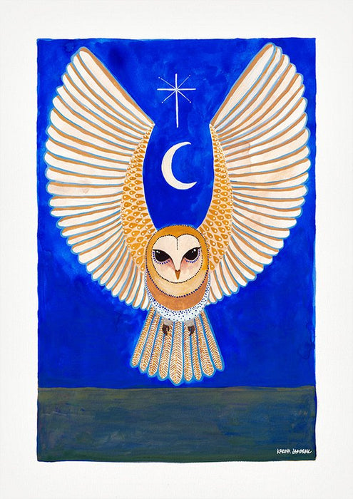 Wisdom - Owl by Karina Jambrak
