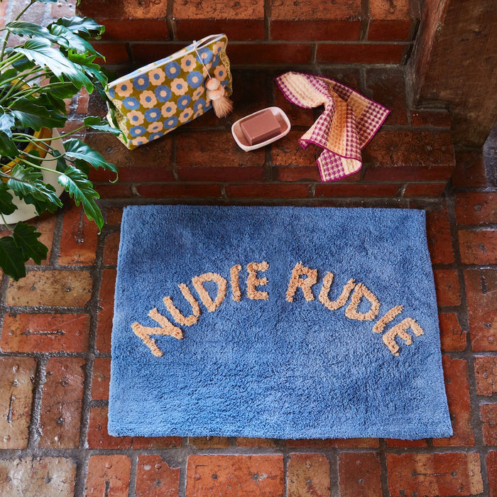 Tula Nudie Rudie Bathmat Cornflower