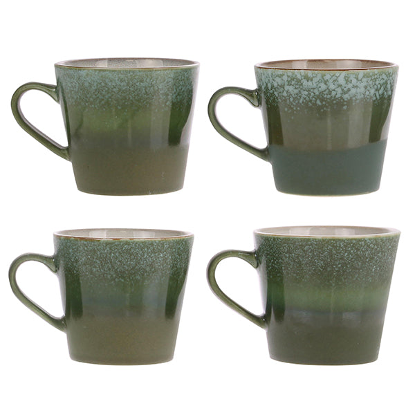 Ceramic Cappuccino Mug Grass