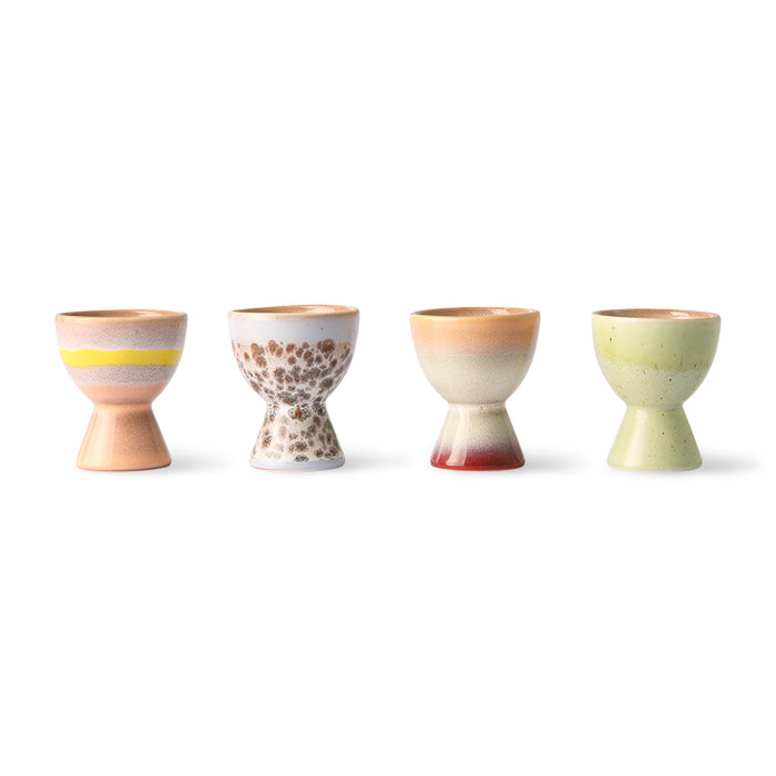 Ceramic Set of 4 egg Cups