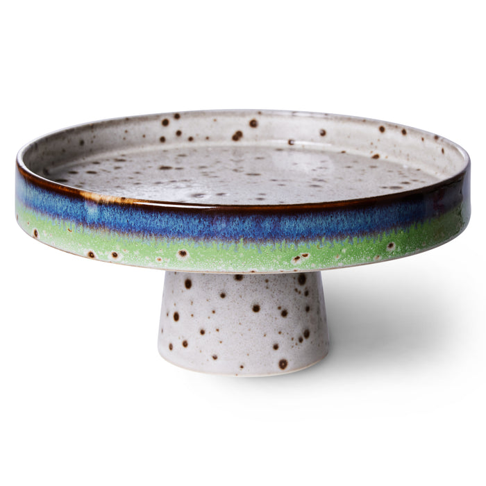 HKliving 70s Ceramics - Ceramic Bowl on Stand Comet