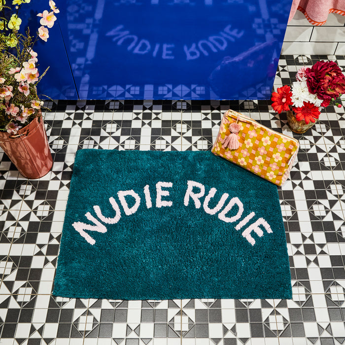 Tula Nudie Rudie Bathmat Peacock